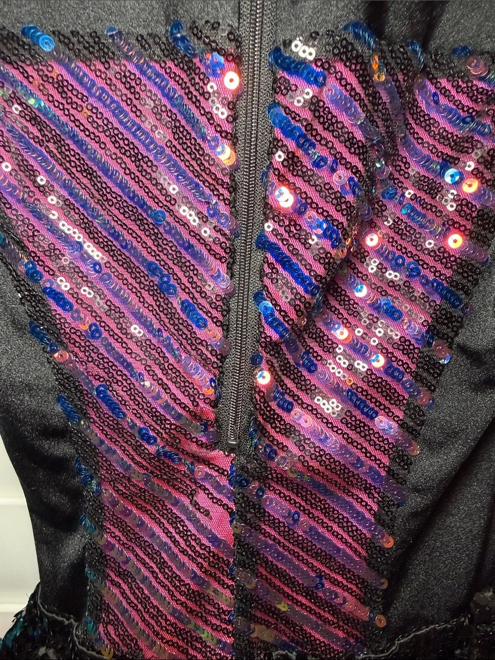 Weissman Dance Costume LOT OF 2 Sequin Recital Pageant Size MC (Medium child)